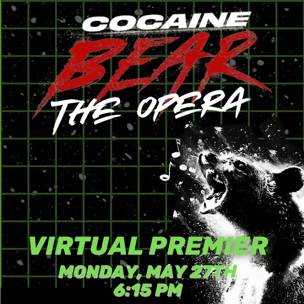 Cocaine Bear Virtual Premier Graphic